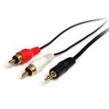 StarTech.com 6 ft 3.5mm Stereo Audio Cable - M/M