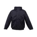 Regatta Childrens Unisex Kids/Childrens Waterproof Windproof Dover Jacket (Black/Ash) - Size 13-14Y