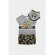 Disney Baby Boy Mickey Mouse Good Times 3-Piece Outfit - Grey Cotton - Size 6-12M