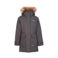 Trespass Girls Rhoda Waterproof Jacket (Dark Grey) - Size 7-8Y