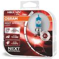 Osram Night Breaker Laser Headlight Bulbs - HB3 +150 Twin Pack