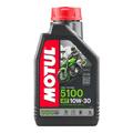 Motul 5100 Semi Synthetic Motorcycle Engine Oil - 1Ltr 10W30