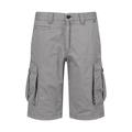 Regatta Mens Shorebay Vintage Cargo Shorts (Mineral Grey) - Multicolour Cotton - Size 30 (Waist)