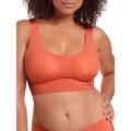 Sloggi Womens ZERO Feel Top - Orange Polyamide - Size Medium