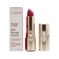 Clarins Womens Joli Rouge Velvet Matte & Moisturizing Long Wearing Lipstick 713V Hot Pink 3.5g - One Size