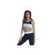 New Balance Womenss Achiever Remix Crop Top in Black - Size 8 UK