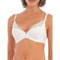 Wacoal Womens Raffine Plunge Bra - White Spandex - Size 34D