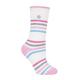 Heat Holders Womens Ladies Warm Fleece Lined Fluffy Thermal Socks for Mum & Grandma - White - Size 4-6.5