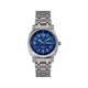 Nautis Mens Stealth Bracelet Watch w/Day/Date - Blue Stainless Steel - One Size