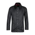 Barbour Mens Ashby Wax Jacket - Black, Size: Medium Waxed Cotton - Size Medium