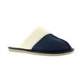 Hush Puppies arianna leather womens ladies mule slippers navy - Size UK 3