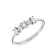 Baguette 18K White Gold & Diamond Ring