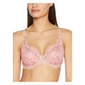 Playtex Womens Flower Elegance Full Cup Bra - Pink Cotton - Size 32B UK BACK/CUP