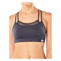 Sloggi Womenss mOve Flex Padded Sports Bra - Grey Polyamide - Size 32D