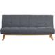 Modern 3 Seater Sofa Bed in Coffee