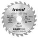 Trend CSB/19024 24 Teeth Combination Cut Craft Circular Saw Blade - 190 x 30mm