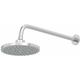 Bathroom Wall Mounted Polished Chrome Round Drencher Fixed Shower Arm Head
