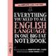 Everything You Need to Ace English Language in One Big Fat Notebook The Complete School Study Guide