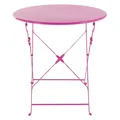 Blooma Pink Metal 2 Seater Table