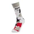 Men's NASA Camo Sports Socks - White - UK 4-7.5