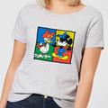 Disney Mickey And Donald Clothes Swap Women's T-Shirt - Grey - 3XL - Grey