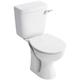 Armitage Shanks - Sandringham 21 Close Coupled Toilet Lever Cistern - Standard Seat