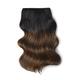 Cliphair Double Hair Set Clip-In Hair Extensions. 100% Human Hair Extensions Shade Brown Ombre, 24" (220g)