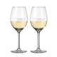 Personalised White Wine Glasses - 2 pcs