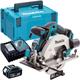 Makita - DHS680Z 18V Brushless 165mm Circular Saw with 1 x 5.0Ah Battery & Charger in Case:18V