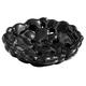 Shotwell Ceramic Bubble Bowl In Black Finish