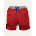 Roll Up Trousers Red Baby Boden, Red