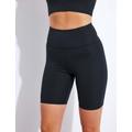 Girlfriend Collective RIB Bike Shorts - Black - Size: XXS