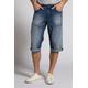 Plus Size Knee Length Bermuda Shorts, Man, blue, size: 56, cotton/polyester, JP1880