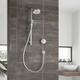 Aqualisa Unity q Digital Smart Shower Concealed Chrome High Pressure/Combi - Silver