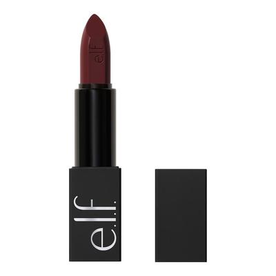 e.l.f. Cosmetics O Face Satin Lipstick Lippenstift SMOLDER 3.8 g Braun Image