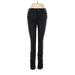 Joe's Jeans Casual Pants - High Rise Skinny Leg Denim: Black Bottoms - Women's Size 27