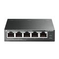 TP-Link TL-SG105MPE | 5 Port Gigabit PoE Switch | Easy Smart Managed | 4 PoE+ Ports @120W, w/ 1 Uplink Gigabit Port | QoS, Vlan, IGMP & LAG | Fanless | PoE Auto Recovery