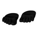 Pinfect Cotton Half Insoles Pads Cushion Metatarsal Sore Forefoot Support Black