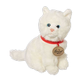 Hamleys® Sitting White Cat Soft Toy