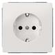 Siemens White 1 Gang Electrical Socket, 2 Poles, 16A, Schuko, Indoor Use