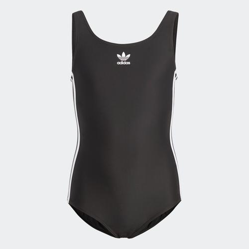 „Badeanzug ADIDAS PERFORMANCE „“Originals Adicolor 3-Streifen Badeanzug““ Gr. 152, N-Gr, schwarz Mädchen Badeanzüge Bekleidung“