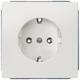 Siemens White 1 Gang Electrical Socket, 2 Poles, 16A, Schuko, Indoor Use