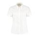 Kustom Kit KK701 White Cotton, Polyester Work Shirt, UK 36in, EU 107cm