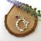 Birthstone And Botanical Wreath Necklace