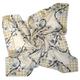 Laughing Soil - Floral Square Silk Scarf