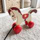 Children's Wooden Horse Pull Along Toy