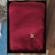 Cashmere Wool Personalised Red Scarf Christmas Gift