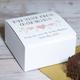 10 X Heart String Wedding Favour Boxes