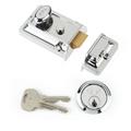 Yale 77 Traditional Nightlatch 60mm - Chrome