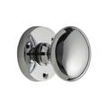 Homebuild Victorian Mortice Knob Set - Polished Chrome